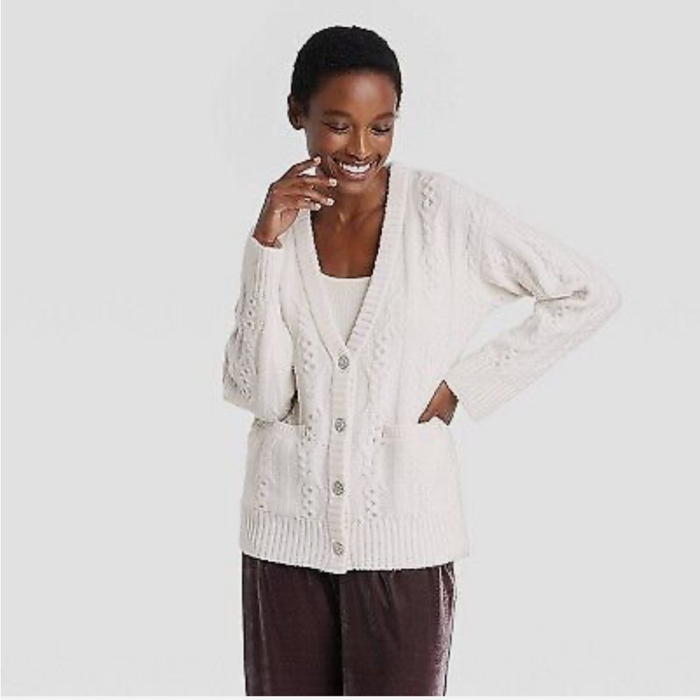 A New Day Cardigan Chunky
Sweater Cream new
